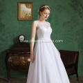 Latest Design Embroidery Lace A Line Bridal Gown Elegant Wedding Dress Gowns For Women Wedding